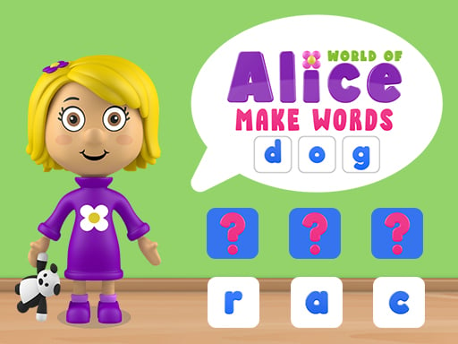 World of Alice  Make Words 